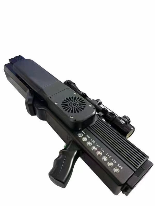  梨树手持便携式枪型低空防御反制八通道